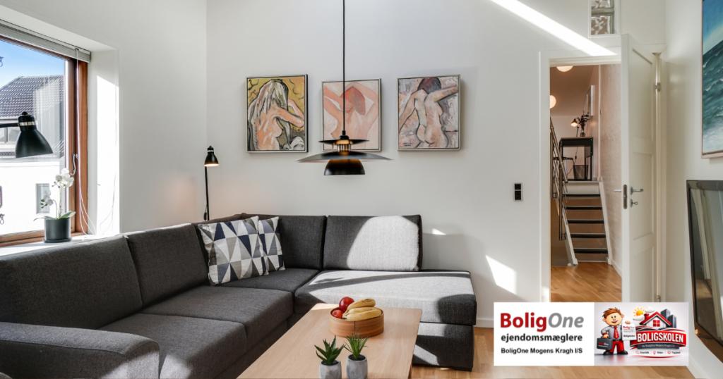Er huset klar til fremvisning? Lys og ryddelig bolig klar til fremvisning